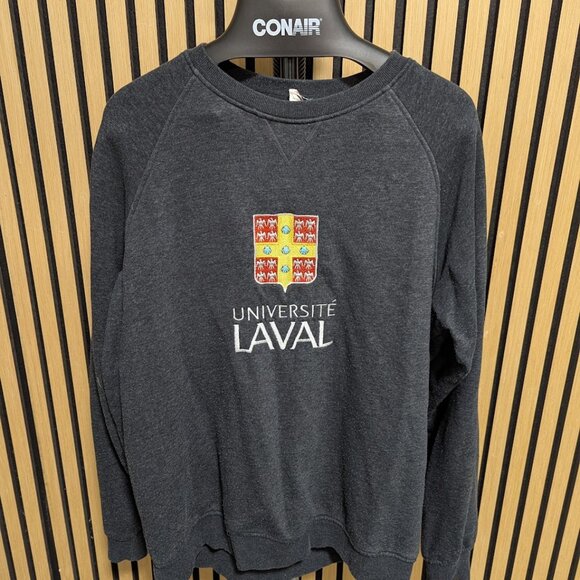 Université Laval Grey Crewneck Sweatshirt – Size XL - Picture 1 of 3